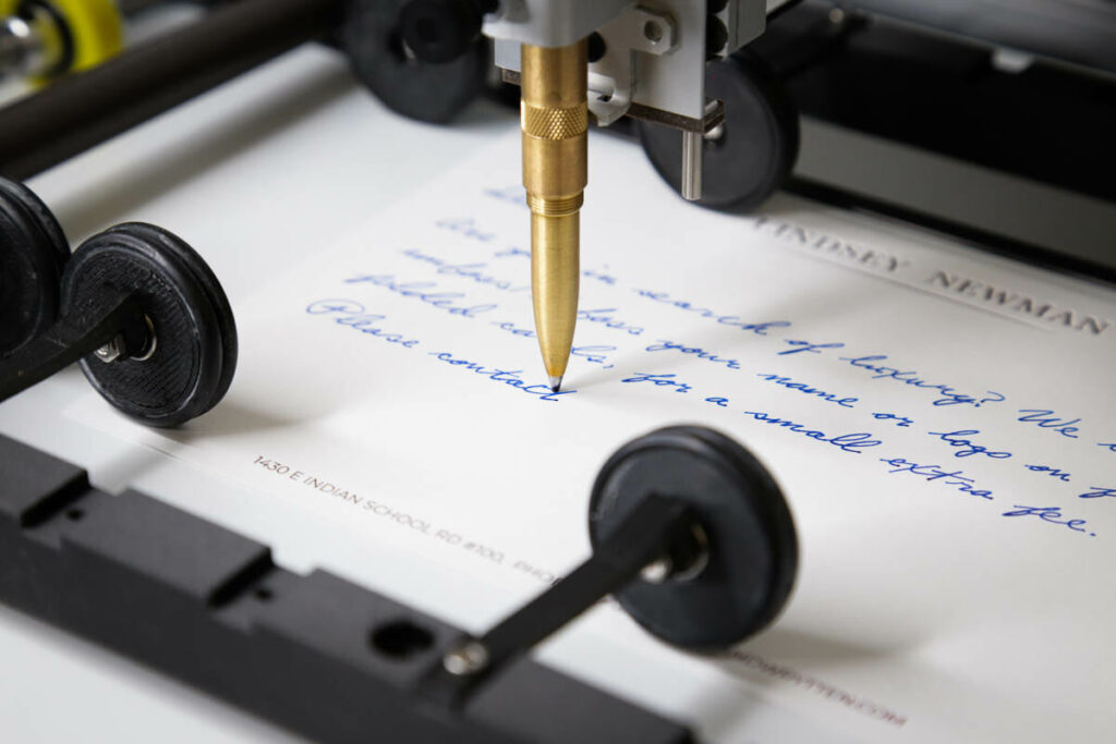 auto pen - Handwrytten - expressing gratitude