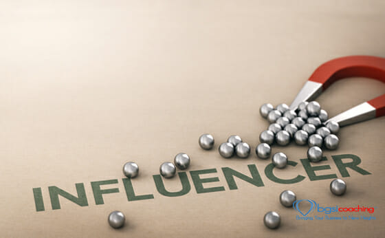 Influencer marketing | magnet attracting metallic balls