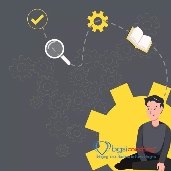 Sitting Man Thinking New Ideas. Businessman Reasoning Recent Concepts. Executive Understanding Current Theories. Entrepreneur Analysing Late Aproaches.